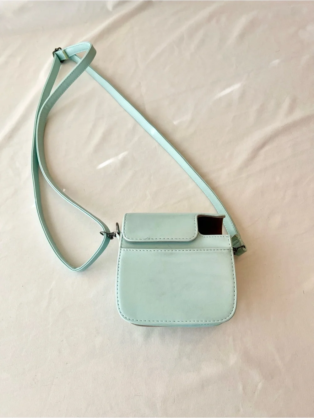 Fujifilm Instax Mini 9 Ice Blue Instant Camera Bundle Case Film Accessories
